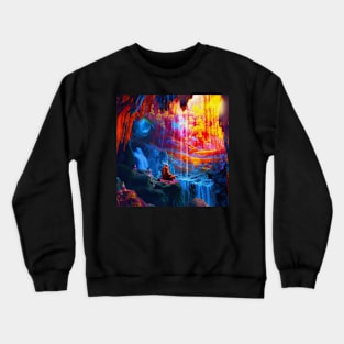 Zen Waterfall Crewneck Sweatshirt